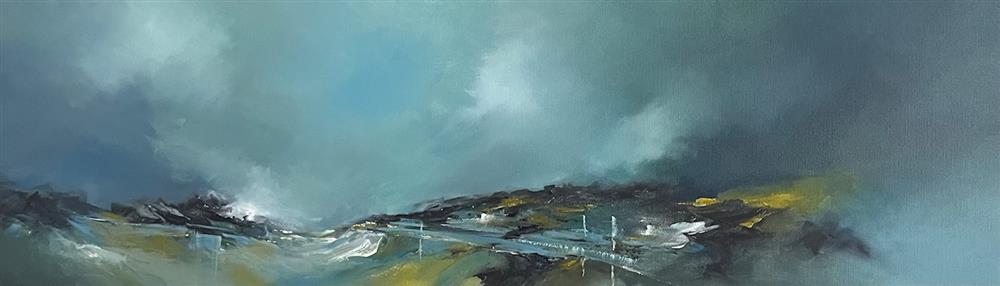 Alison Johnson - 'Across The Valley' - Framed Original Artwork