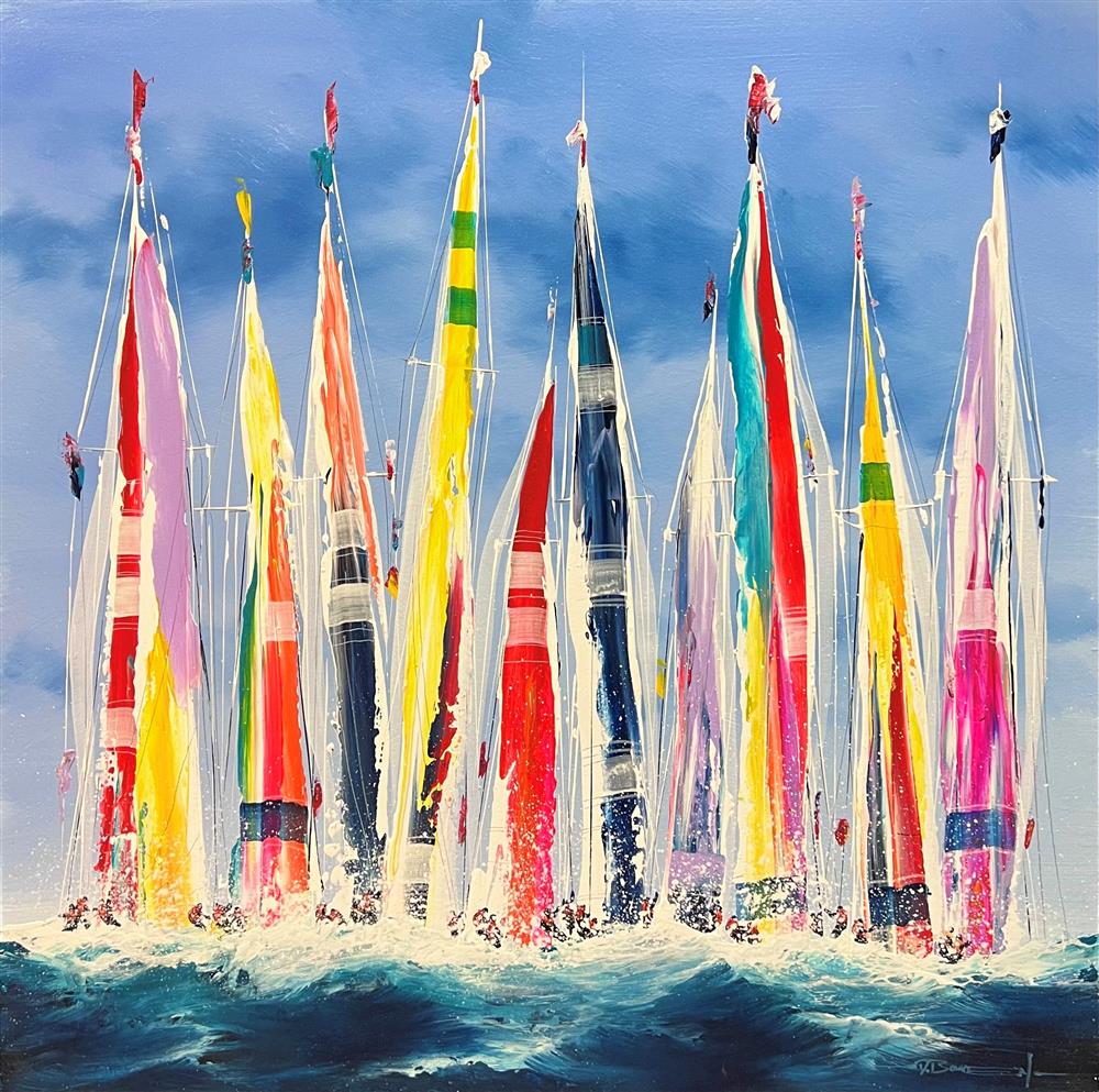 Dale Bowen - 'Act Of Valor' - Framed Original Art