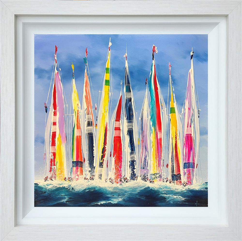 Dale Bowen - 'Act Of Valor' - Framed Original Art