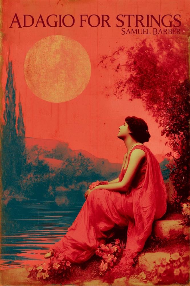 Linda Charles - 'Adagio For Strings - ReImagined' - Framed Original Artwork