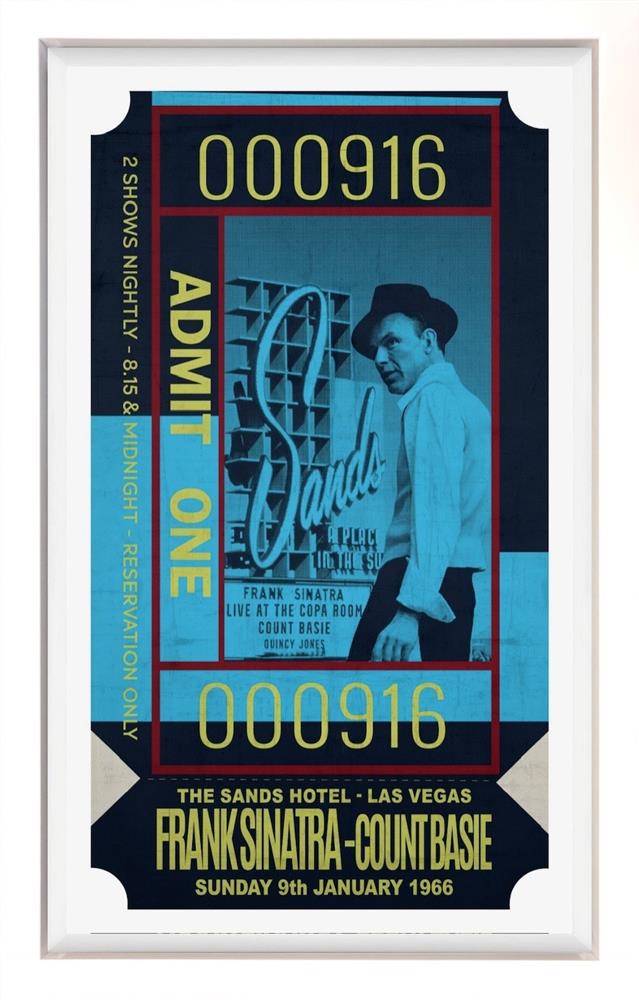 Linda Charles - 'Admit One - 000916' - Framed Original Artwork