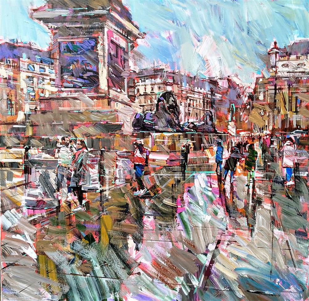 Colin Brown - 'After A Shower' - Framed Original Art