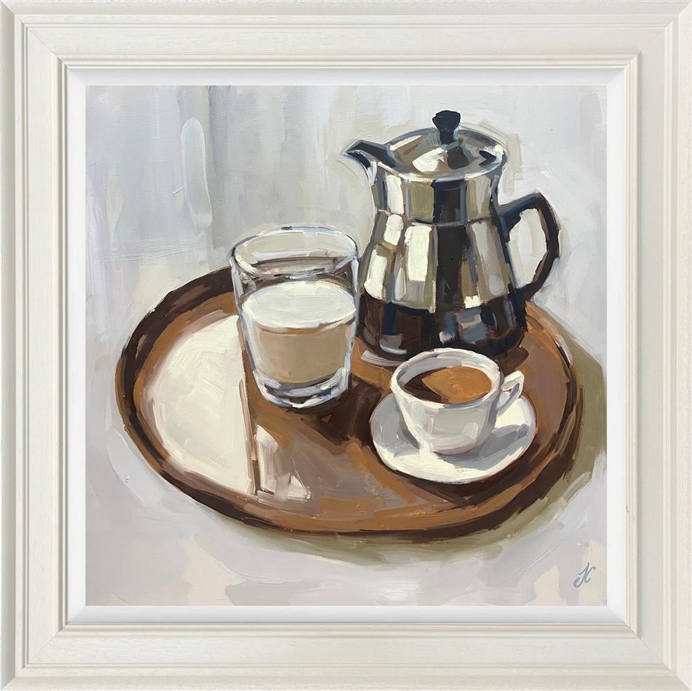 Joss Clapson -  'Afternoon Tea' - Framed Original Art