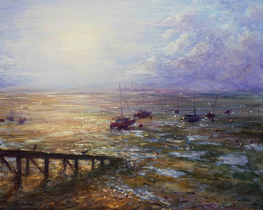 Mariusz Kaldowski - 'Afternoon At The Estuary' - Framed Original Art