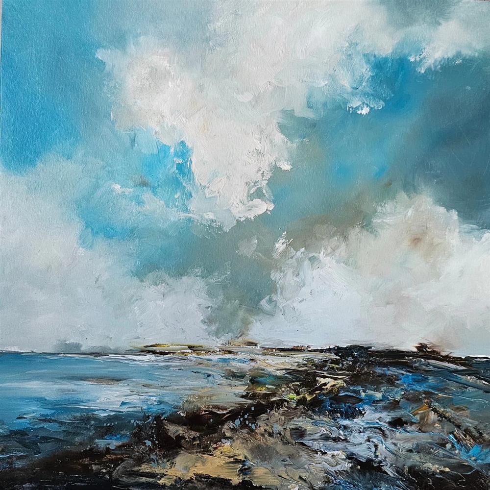 Alison Johnson - 'All That Bluster' - Framed Original Artwork