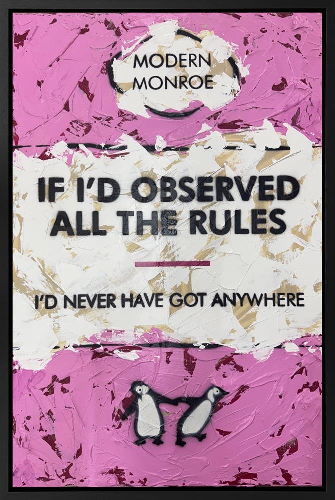 Hue Folk - 'All The Rules' - Framed Original Artwork