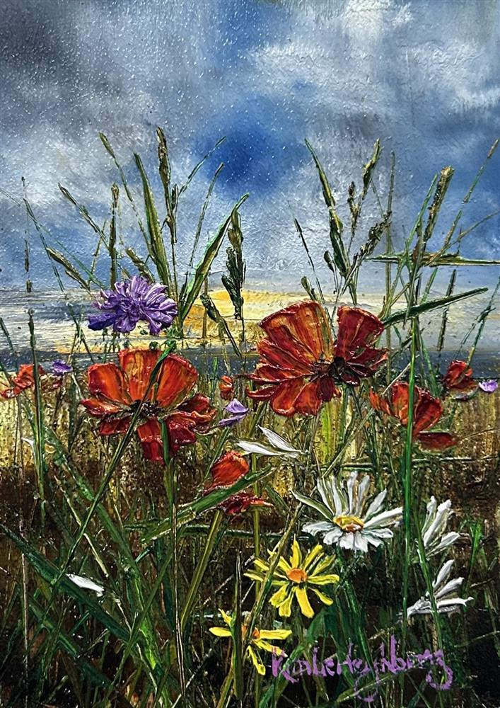 Kimberley Harris - 'All You Wanted- Miniature size' - Framed Original Art