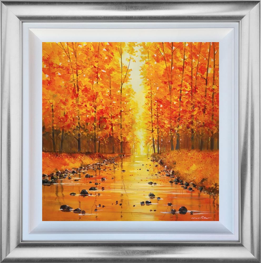 Nick Potter - 'Along The Riverbank' - Framed Original Artwork
