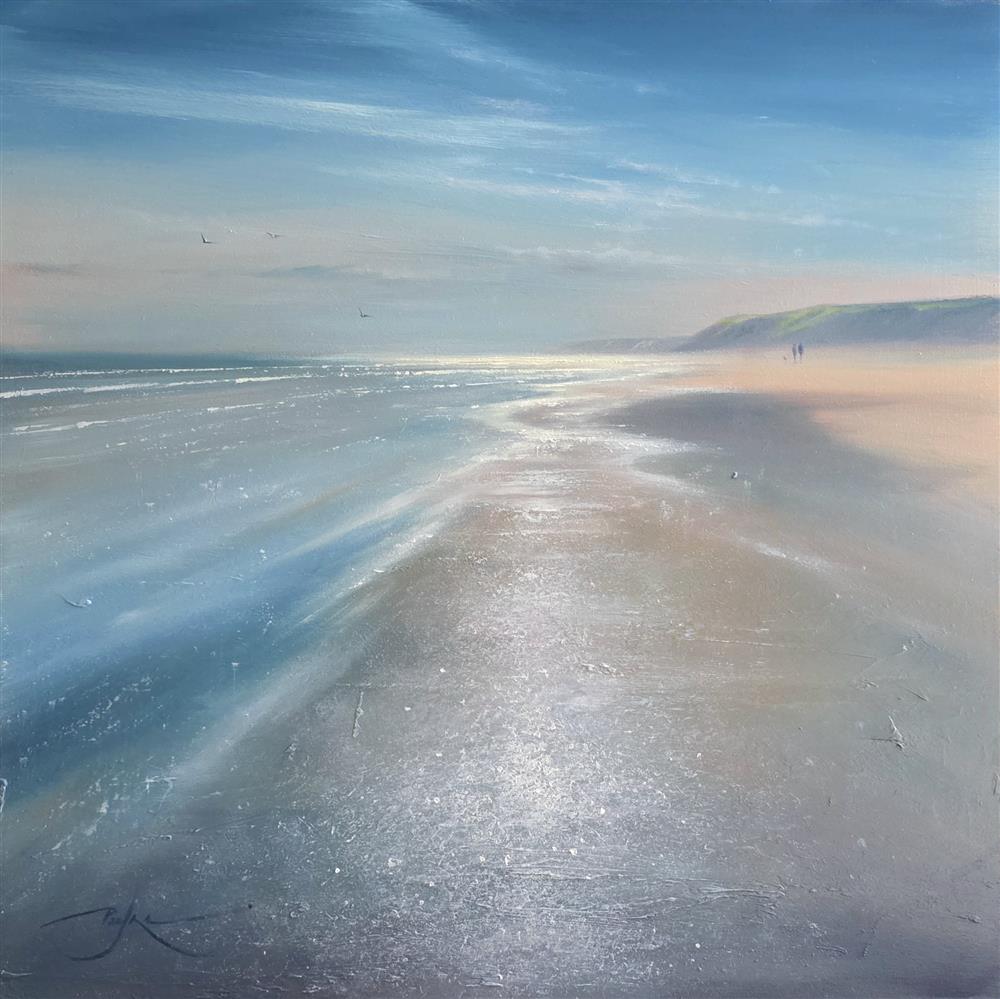 Ben Payne - 'Along The Sunkissed Shore ' - Study - Framed Original Artwork