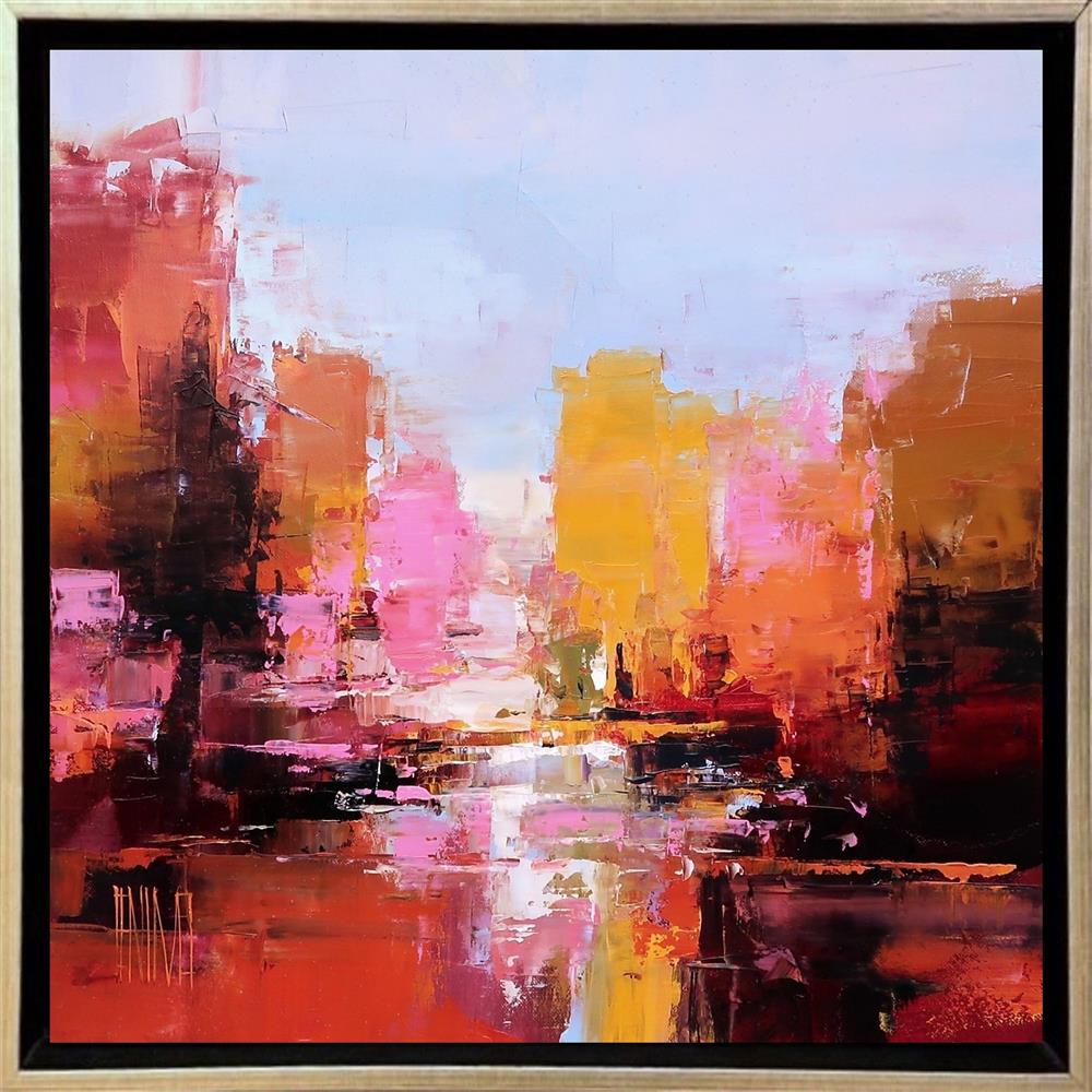 Hervé Lenouvel  'Along The Water' - Framed Original Artwork