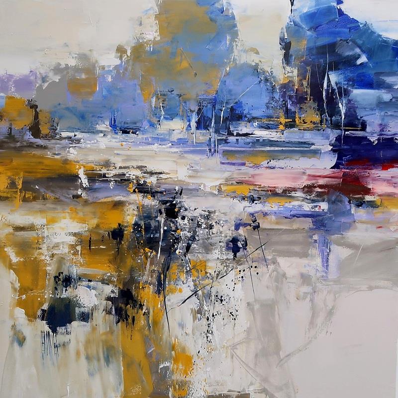 Hervé Lenouvel  'Along The River's Edge' - Framed Original Artwork
