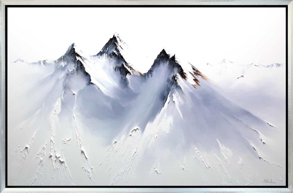 Bozhena Fuchs- 'Alpine Dreams' - Framed Original Artwork