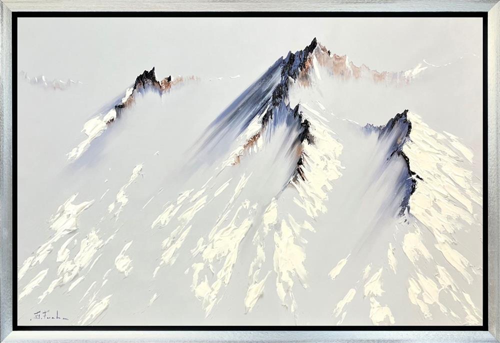 Bozhena Fuchs- 'Alpine Riverie' - Framed Limited Edition