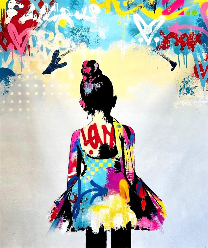 Bollee Patino - 'Always Be Yourself' - Framed Original Artwork