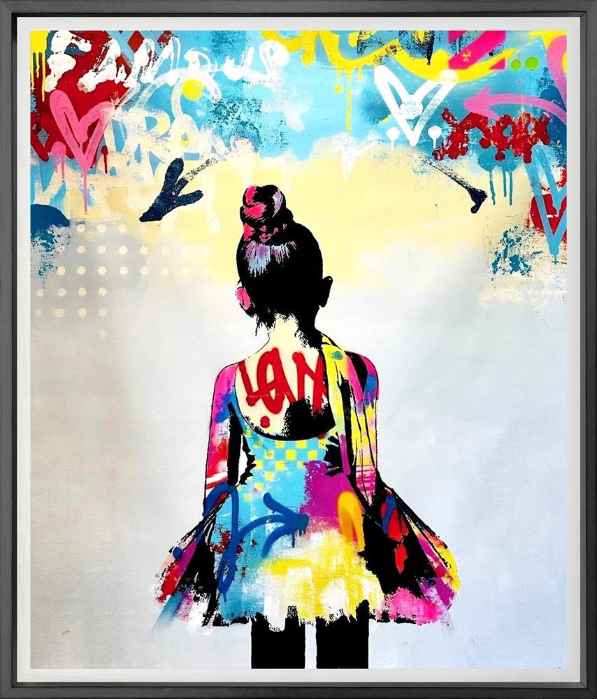 Bollee Patino - 'Always Be Yourself' - Framed Original Artwork