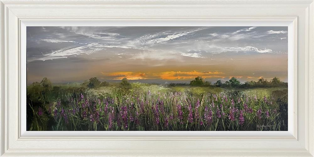 Kimberley Harris - 'Amber Horizons' - Framed Original Artwork