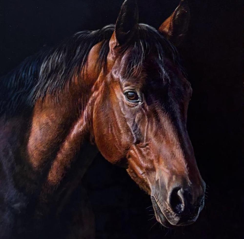 Jack Wild - 'Amber' - Framed Original Artwork