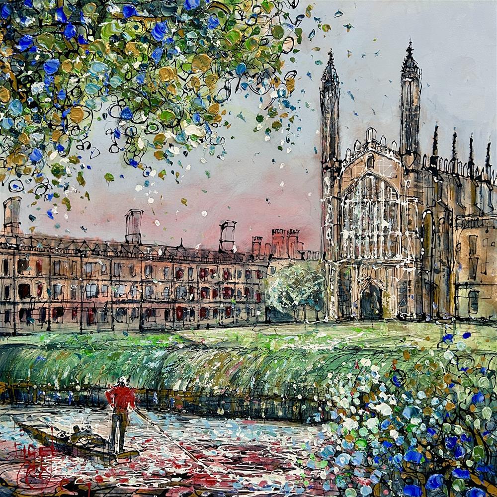 Nigel Cooke - 'Among The Colleges' - Framed Original Artwork