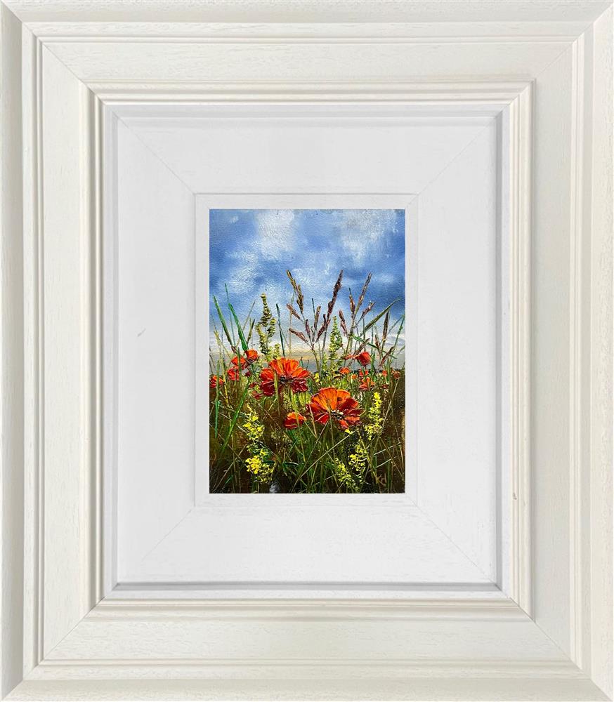 Kimberley Harris - 'Among The Poppies' - Framed Original Artwork
