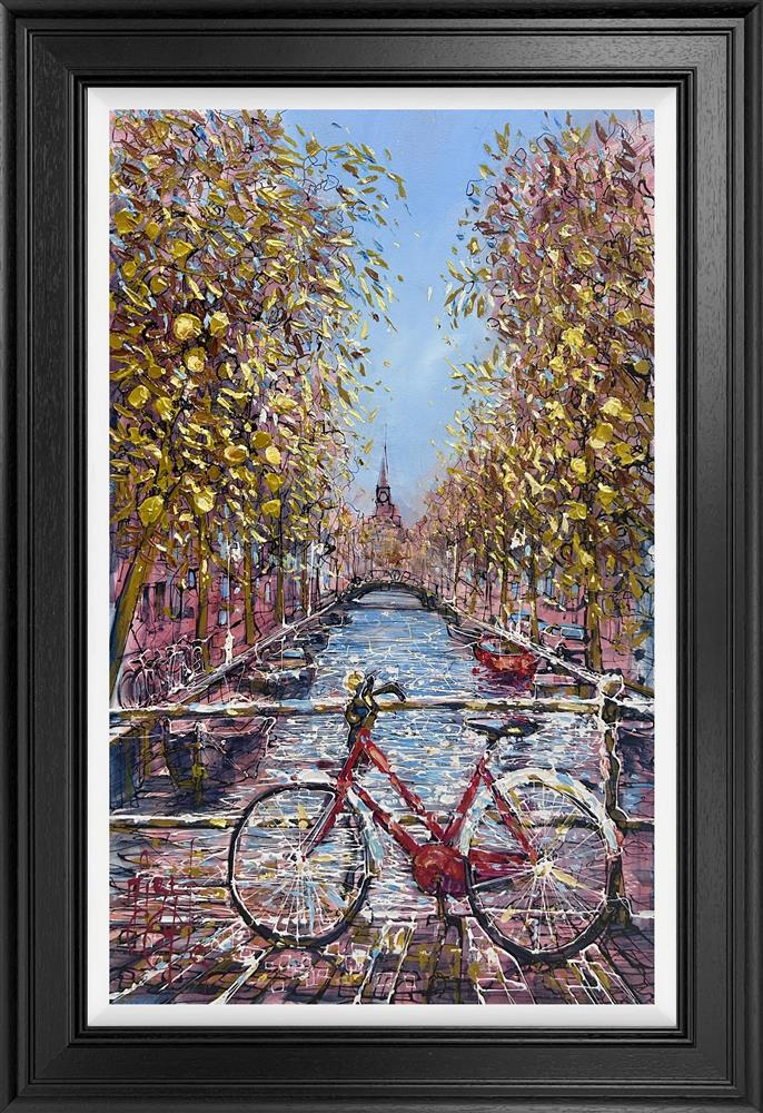 Nigel Cooke - 'Amsterdam In Bloom' - Framed Original Artwork