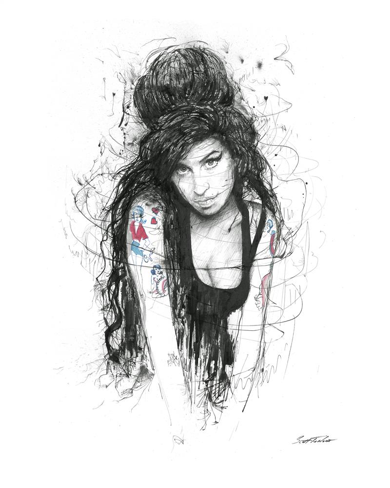 Scott Tetlow - 'Amy' - Miniature - Framed Limited Edition