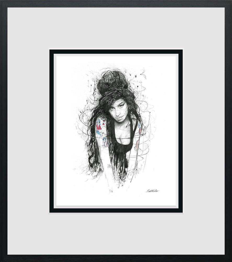Scott Tetlow - 'Amy' - Miniature - Framed Limited Edition