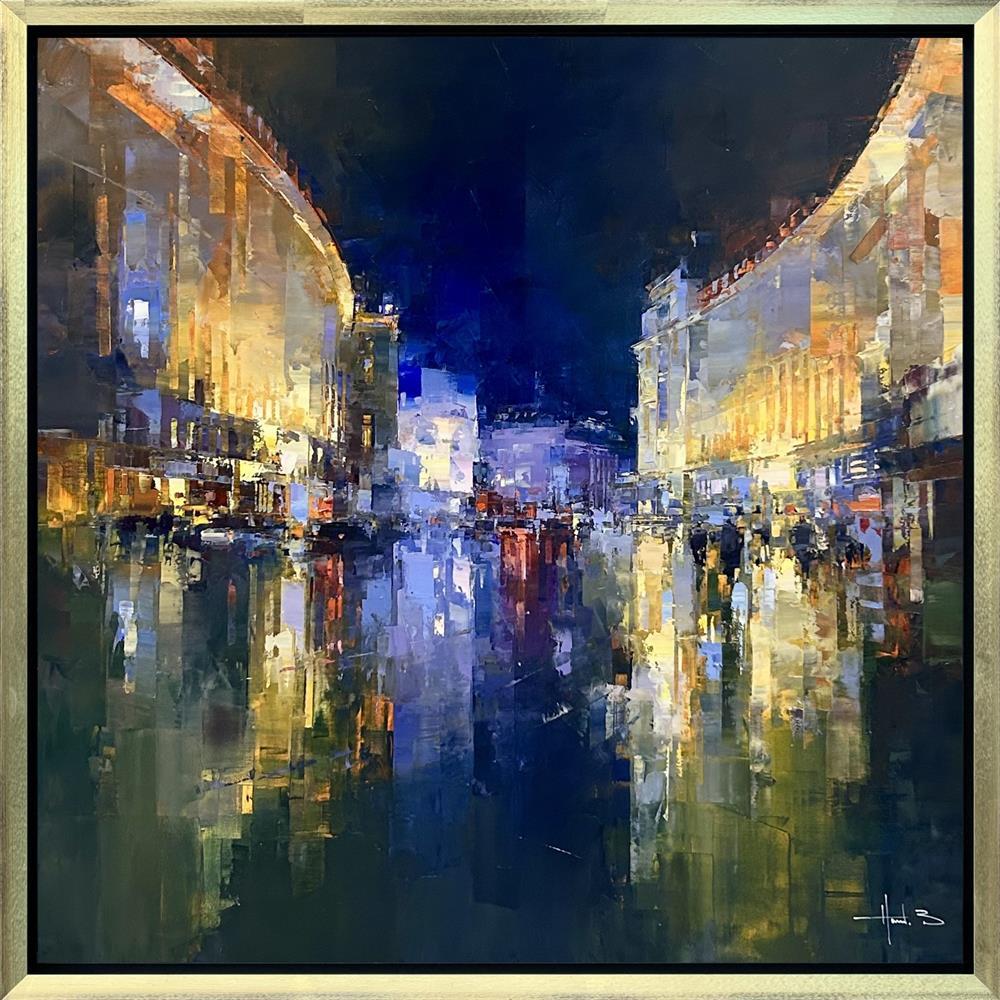 Benoit Havard - 'An Evening On Regent Street' - Framed Original Artwork