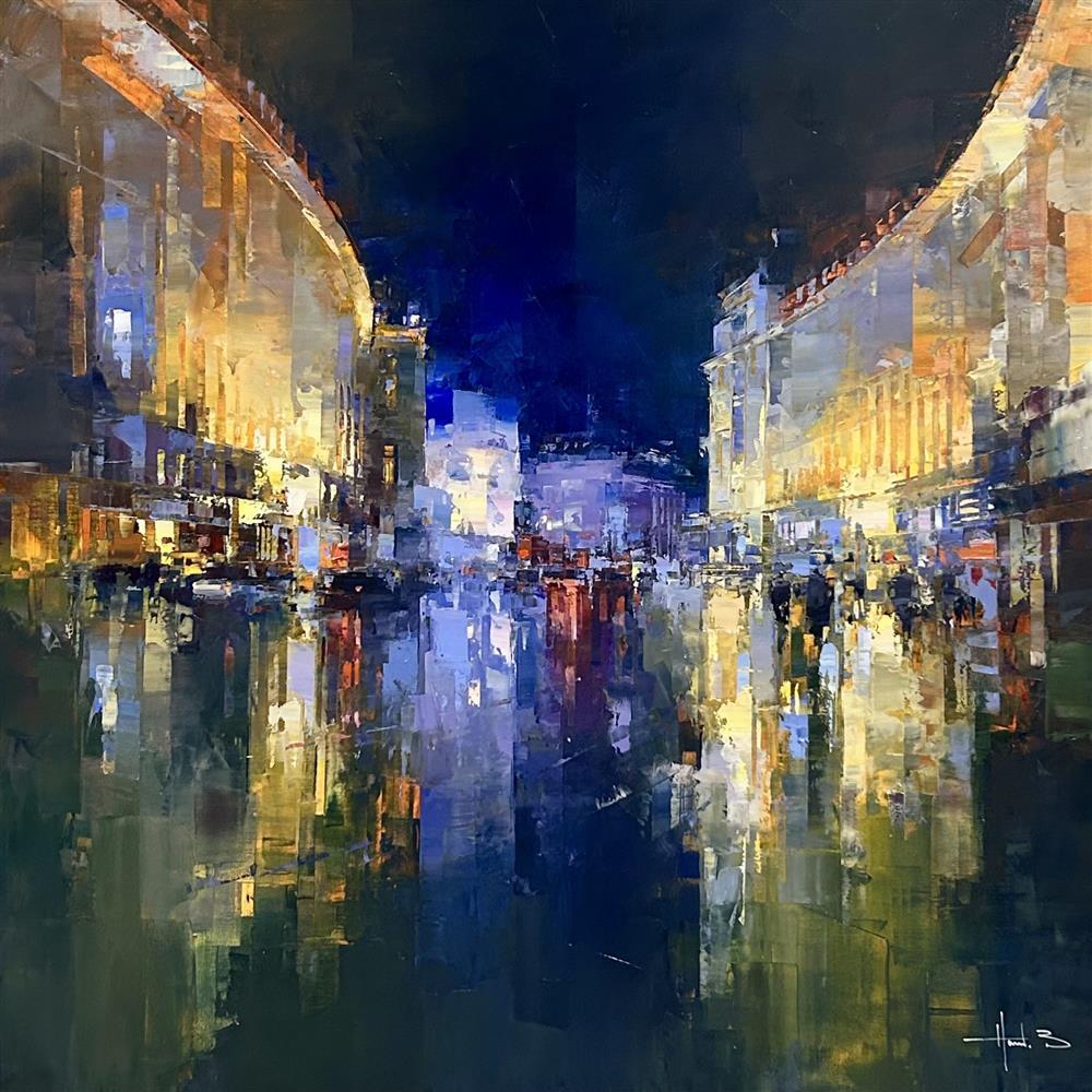 Benoit Havard - 'An Evening On Regent Street' - Framed Original Artwork