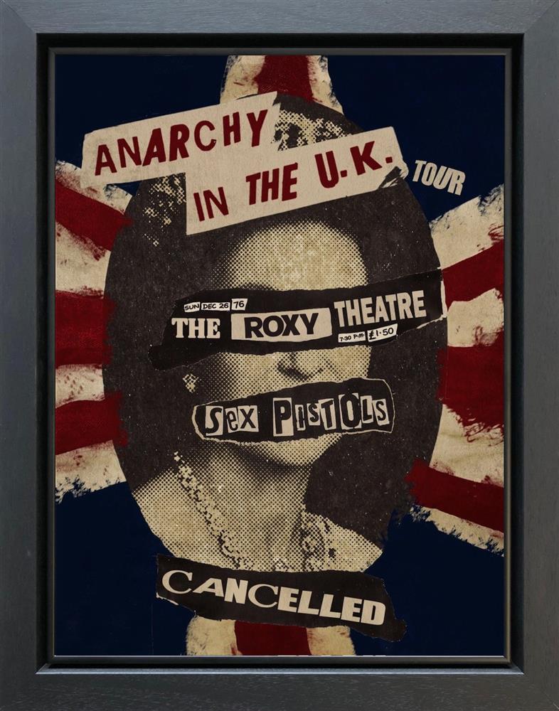 Linda Charles - 'Anarchy In The UK Tour' - Framed Original Artwork