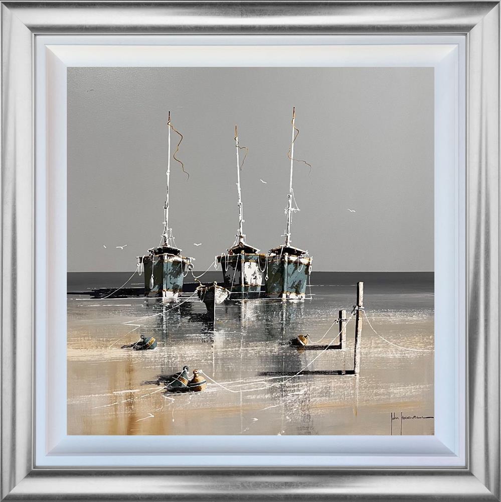 John Horsewell - 'Anchored In Silence' - Framed Original Artwork