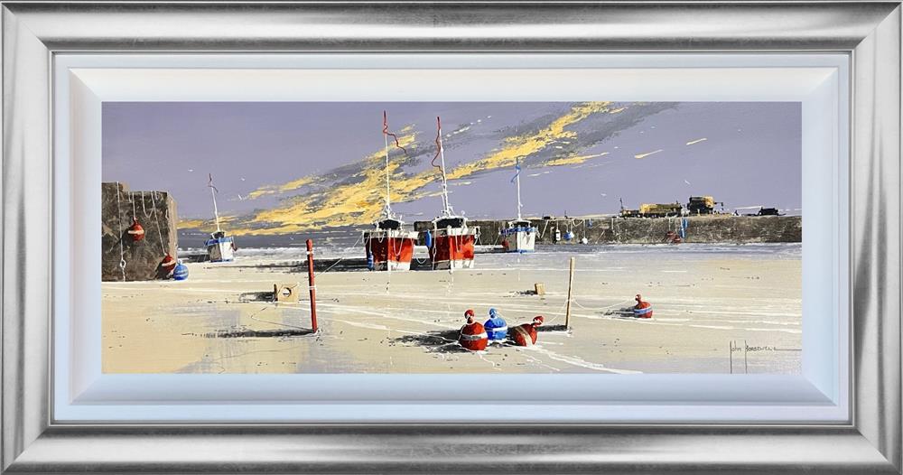 John Horsewell - 'Anchored In Silence' - Framed Original Artwork
