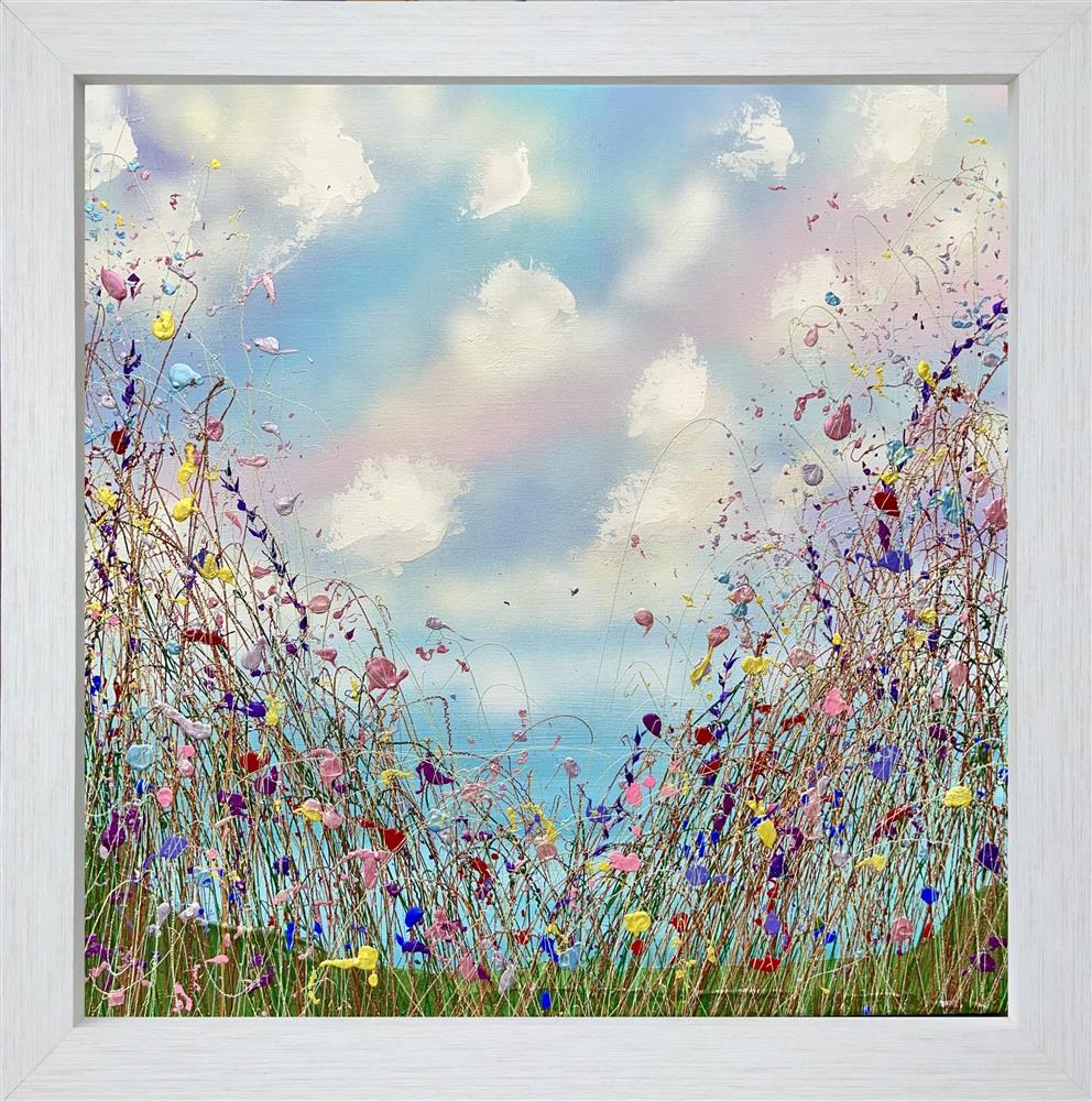 Lisa Pang - 'And The Sky Turned Magical' - Framed Original Artwork