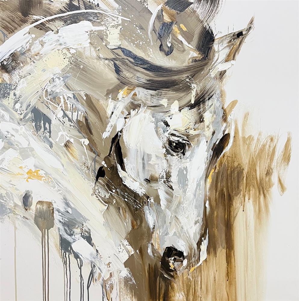 Anna Cher - 'Angel' - Framed Original Artwork