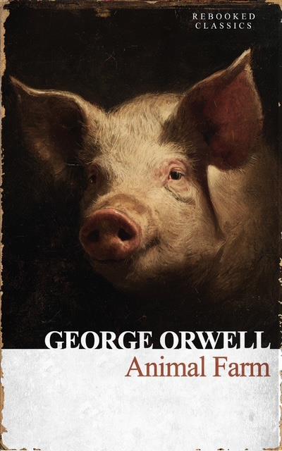 Linda Charles - 'Animal Farm - ReBooked' - Framed Original Artwork