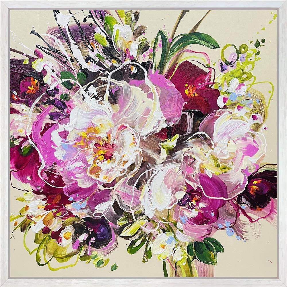 Anna Cher - 'April Breeze' - Framed Original Artwork