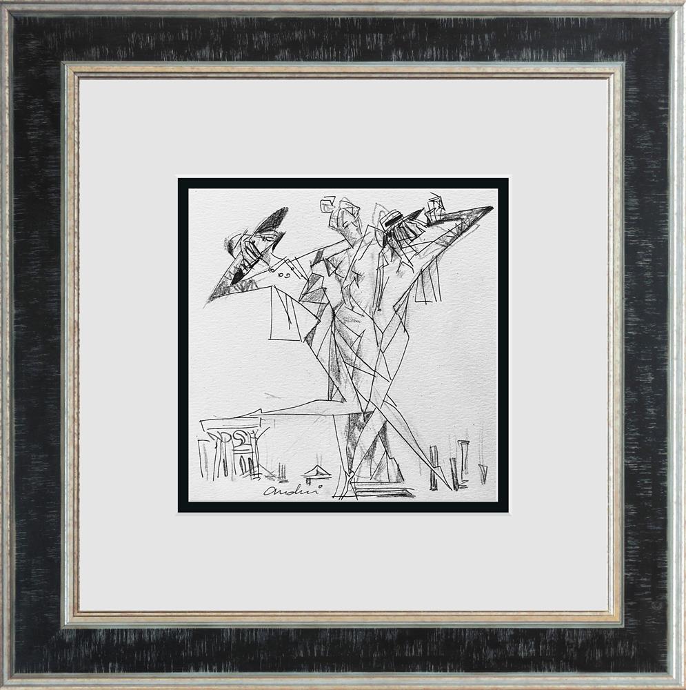 Andrei Protsouk - 'Archilles - Study' - Framed Original Art