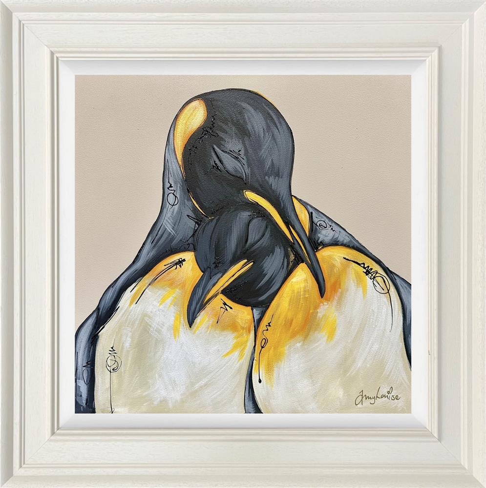 Amy Louise - 'Artic Embrace' - Framed Original Art