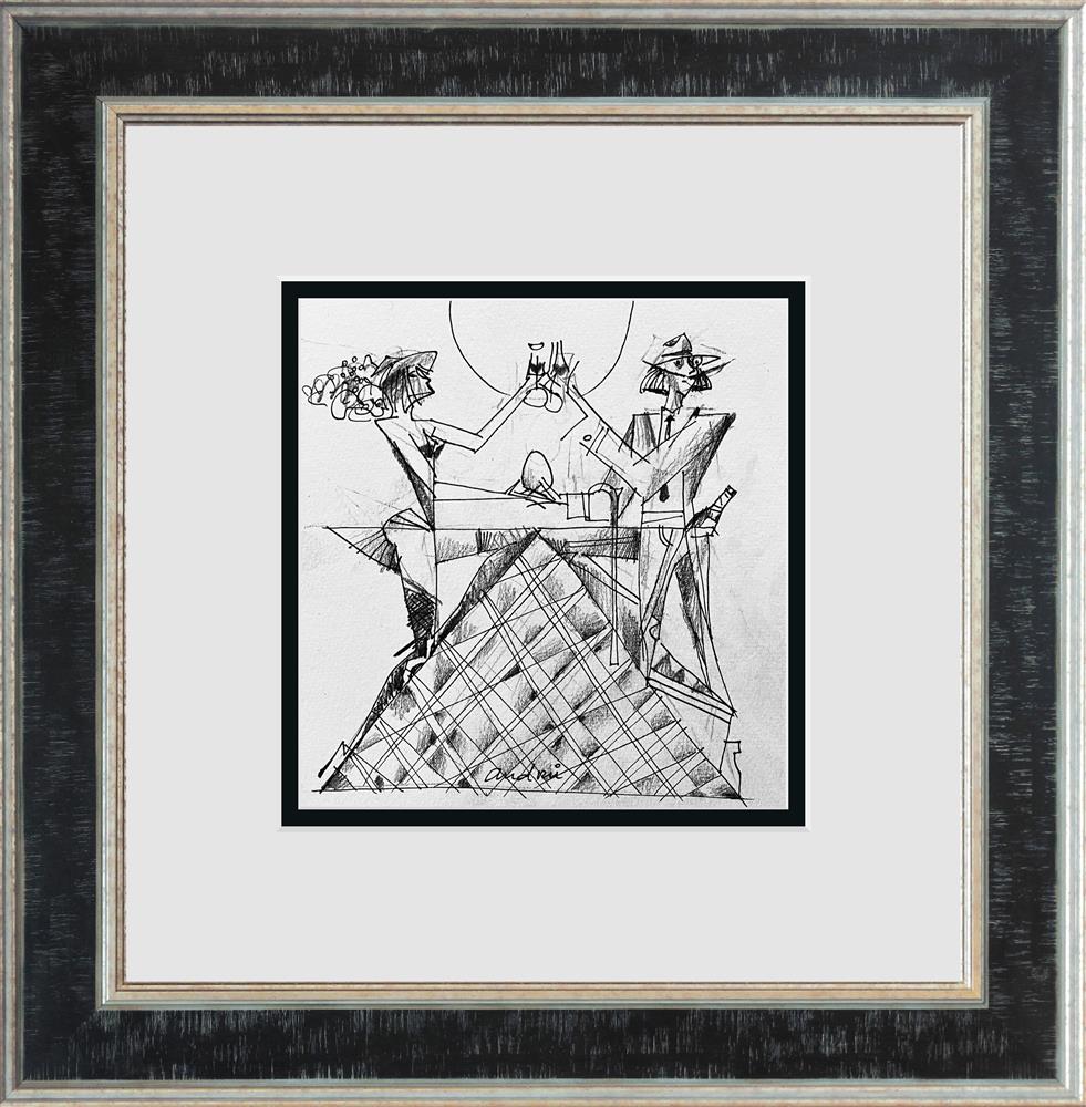 Andrei Protsouk - Art Collectors - Study' - Framed Original Art