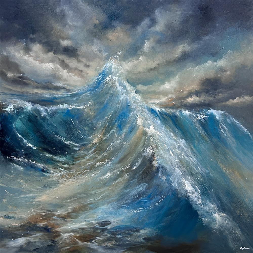 Alison Johnson - 'Ascent' - Framed Original Artwork