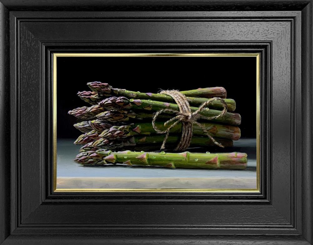 Tony Owens - 'Asparagus In Spring' - Framed Original Artwork