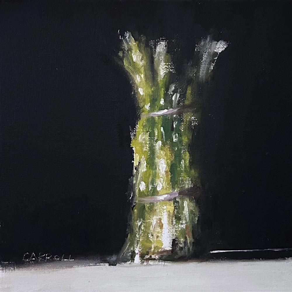 Neil Carroll -  'Asparagus' - Framed Original Painting
