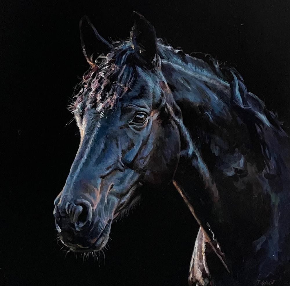 Jack Wild - 'Athena' - Framed Original Artwork