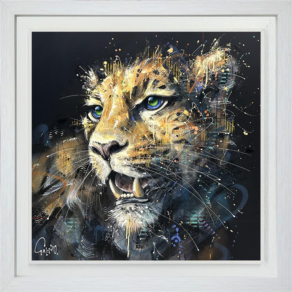 Joe Galindo - 'Atlas' - Framed Original Artwork