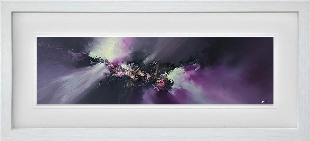 Alison Johnson - 'Nebula Rays III' - Framed Original Artwork