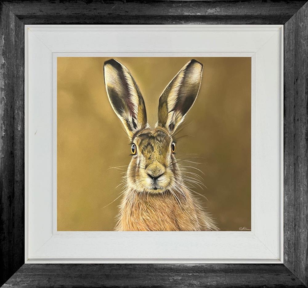 Clare Parkes - 'Autumn Gaze' - Framed Original Art