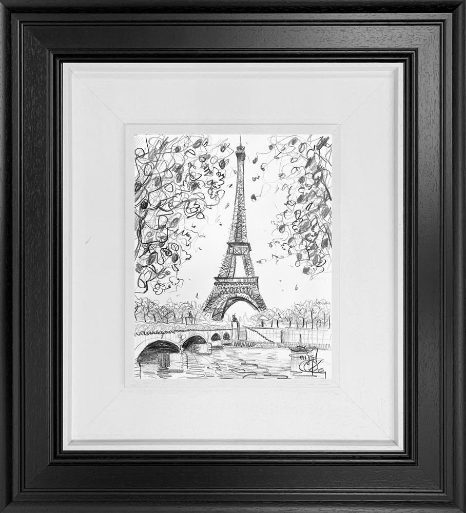 Nigel Cooke - 'Autumn In Paris' - Framed Original Study