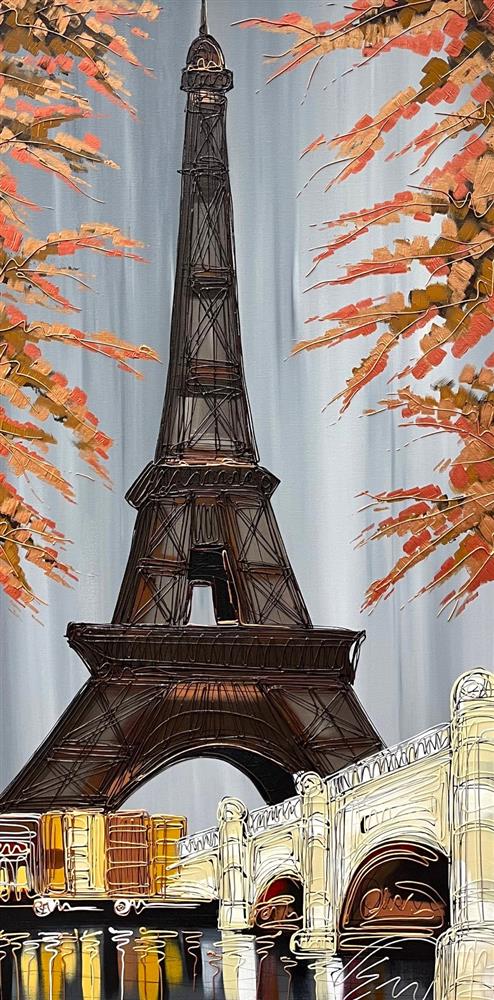 Edward Waite - 'Autumn In Paris' - Framed Original Art
