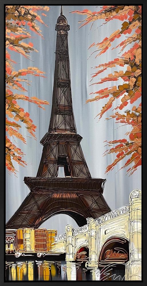 Edward Waite - 'Autumn In Paris' - Framed Original Art
