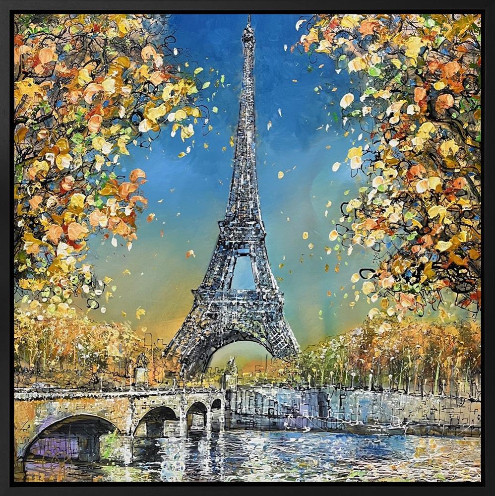 Nigel Cooke - 'Autumn In Paris' - Framed Original Artwork