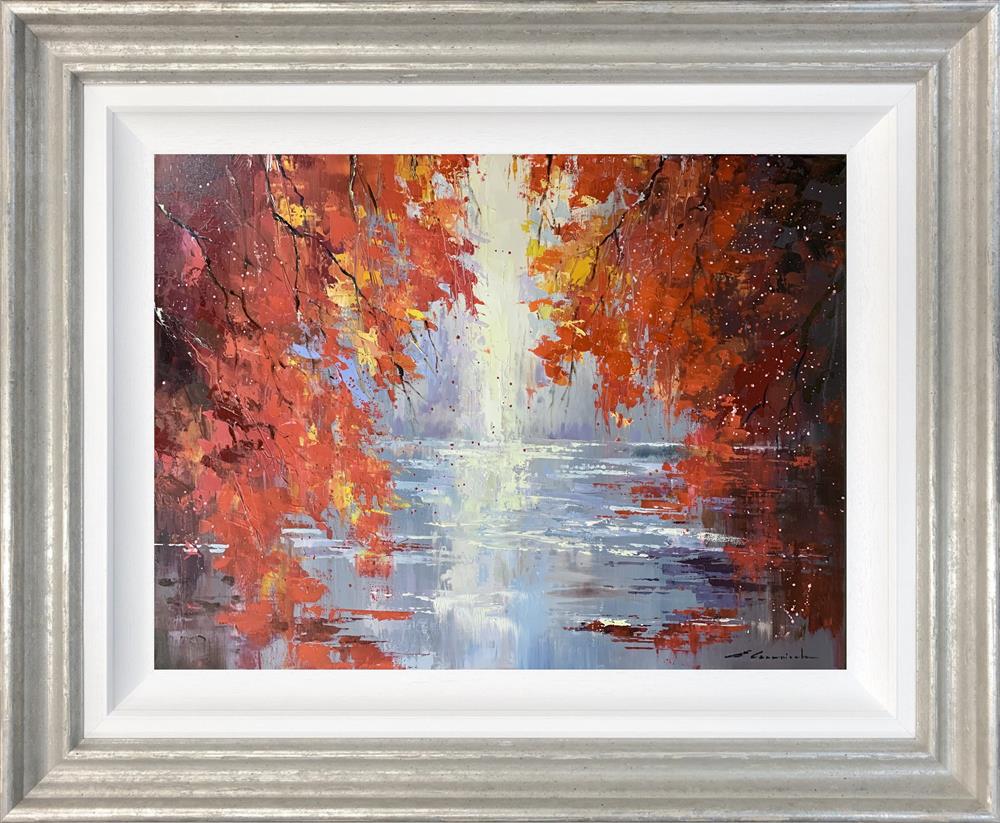 Ewa Czarniecka - ' Autumn Is Here' - Framed Original Art